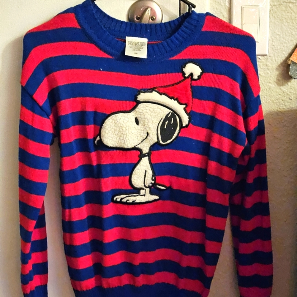 Xmas ugly sweater snoopy